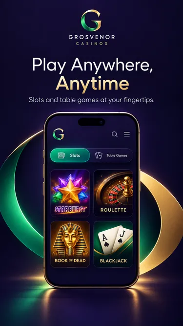 Grosvenor Casinos Screenshot